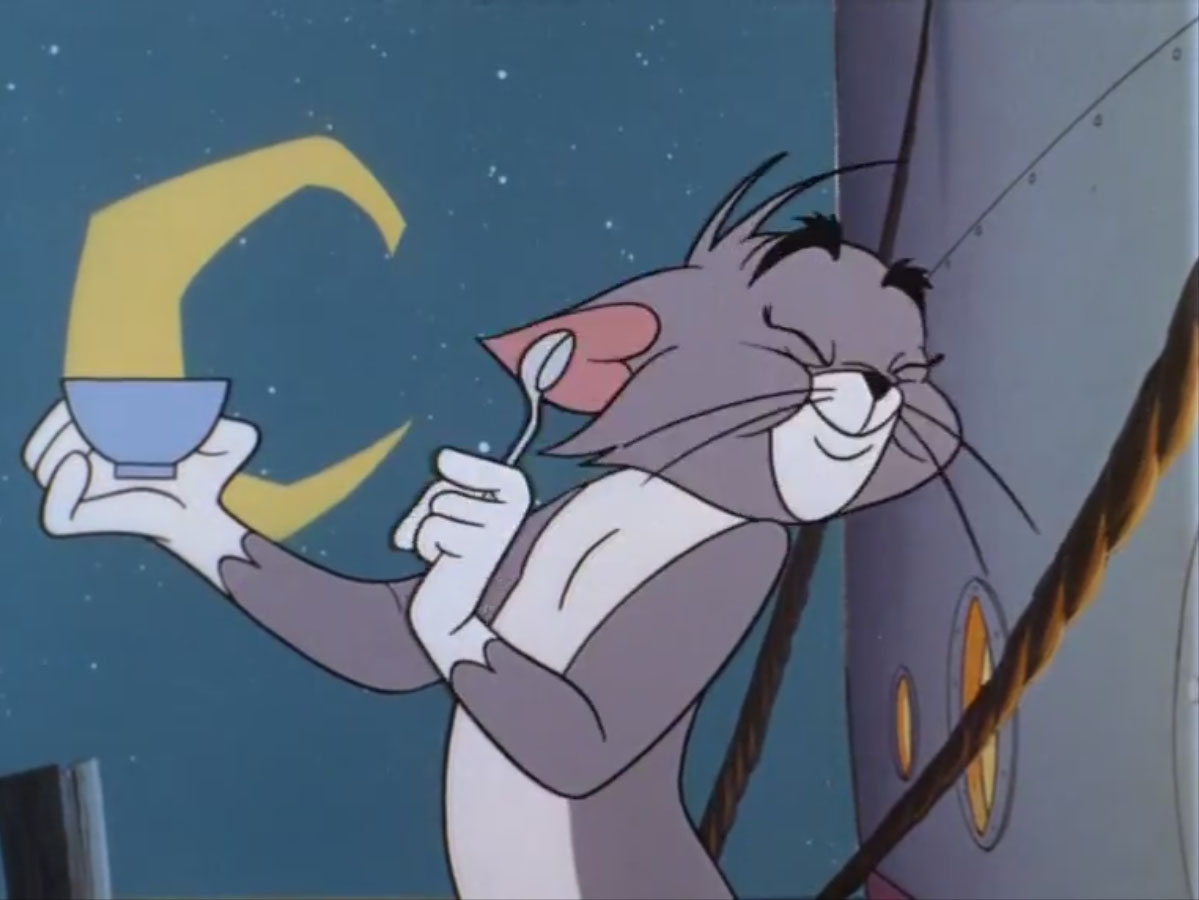 Tom-Jerry Reactions Eating Memes. 