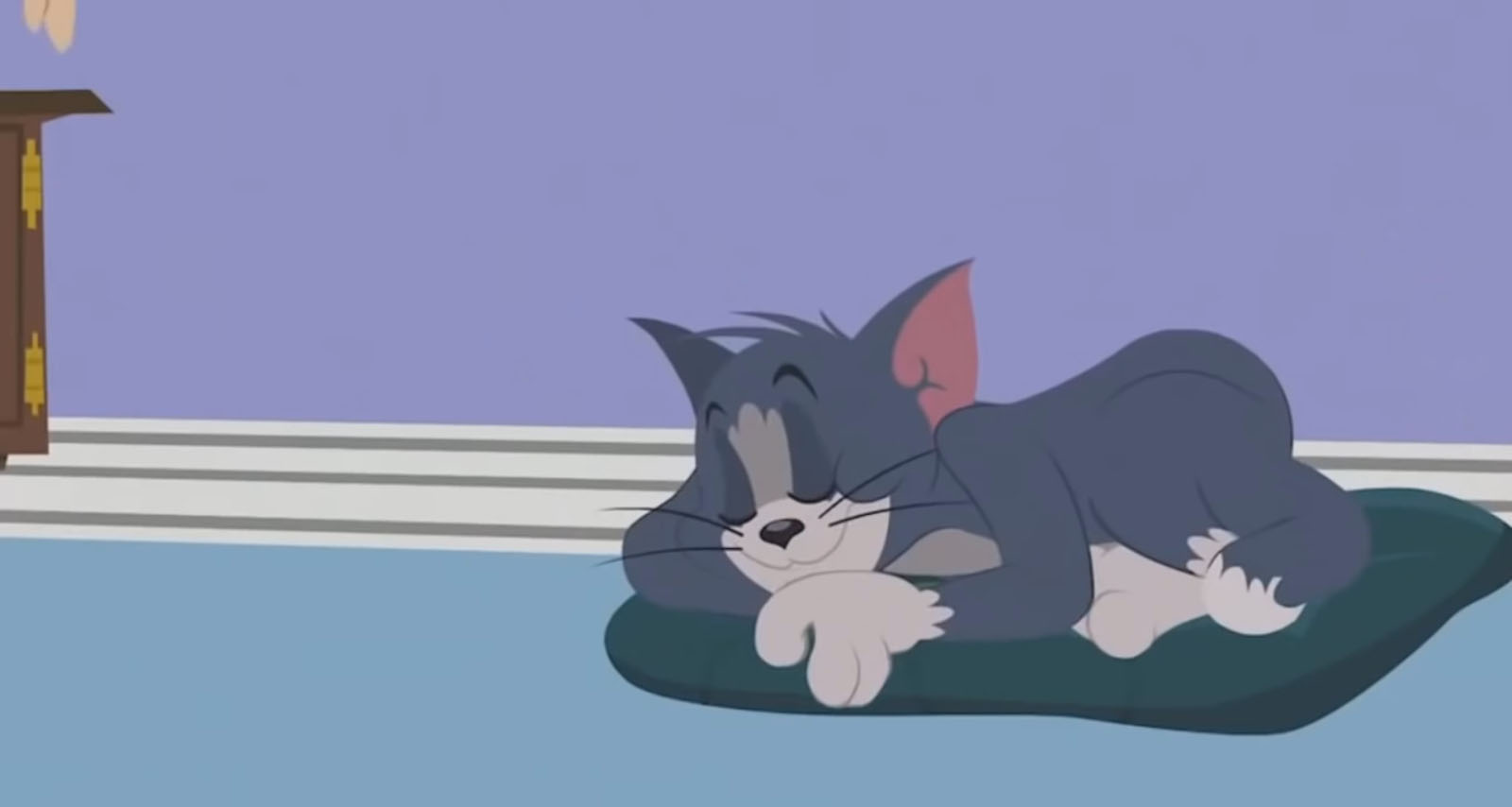 Was tom sleeping