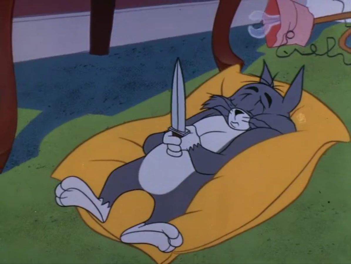 Was tom sleeping